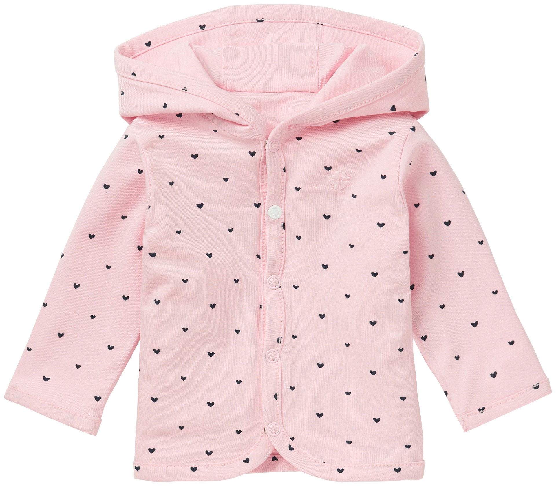 Pelgrim Wat is er mis duurzame grondstof Noppies vest Novi Light Rose - Kiss Kindermode